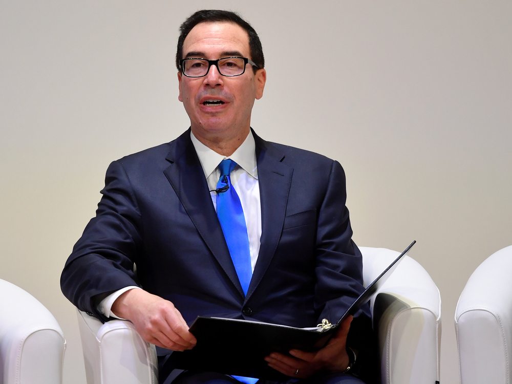 US Secretary of the Treasury Steven Mnuchin speaks at the Jordan Growth and Opportunity Conference in London February 28, 2019. u00e2u20acu201d Reuters pic