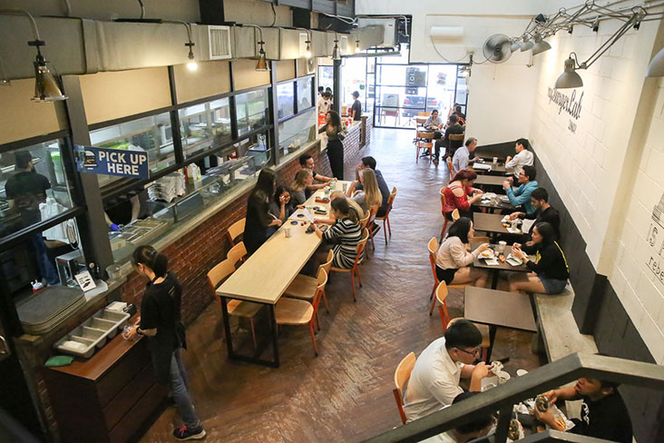 The Sunway myBurgerLab also offers opportunities to students from nearby universities to earn a living.