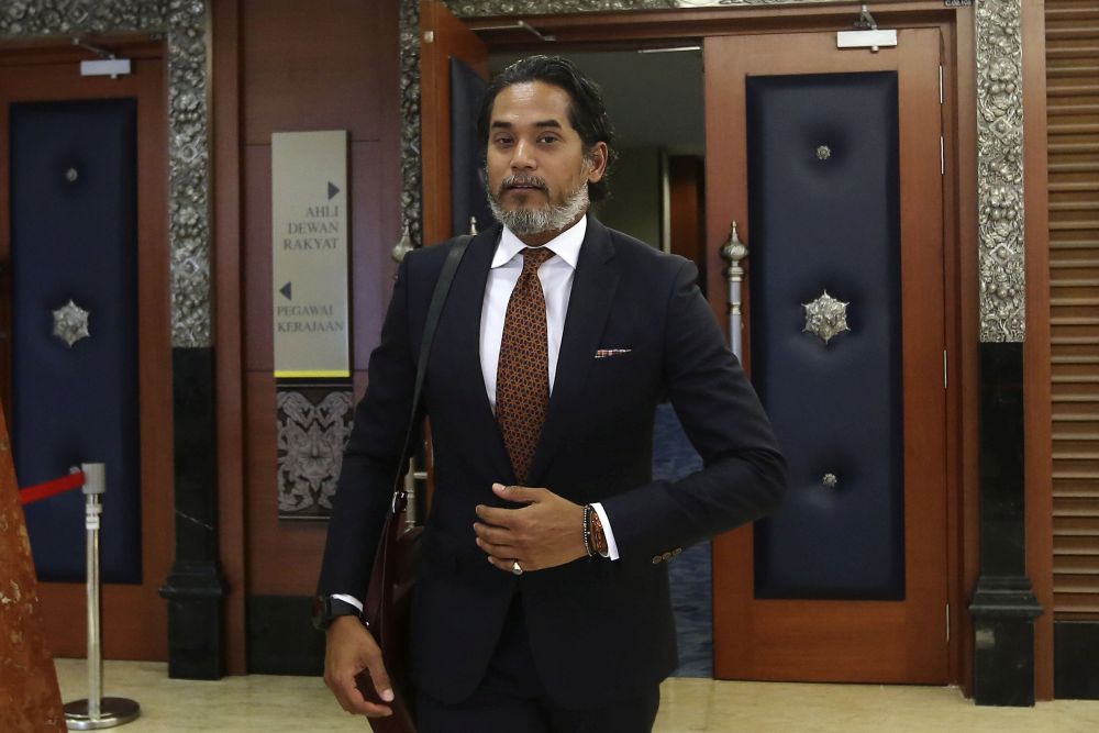 Rembau MP Khairy Jamaluddin is pictured at Parliament in Kuala Lumpur March 26, 2019. u00e2u20acu201d Picture by Yusof Mat Isa