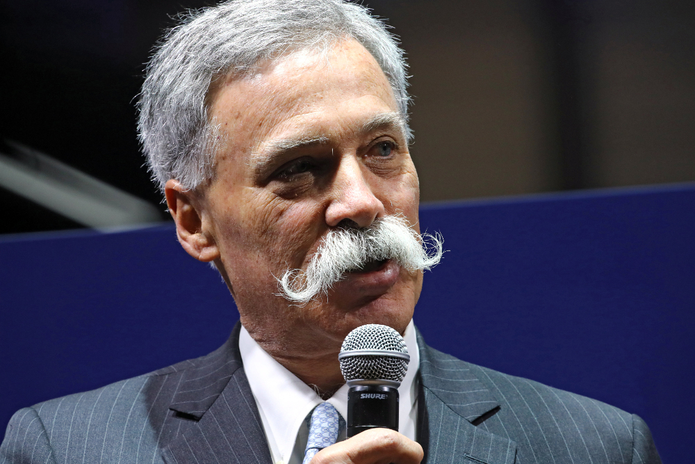 Formula One group CEO Chase Carey attends the 89th Geneva International Motor Show in Geneva March 5, 2019. u00e2u20acu201d Reuters pic