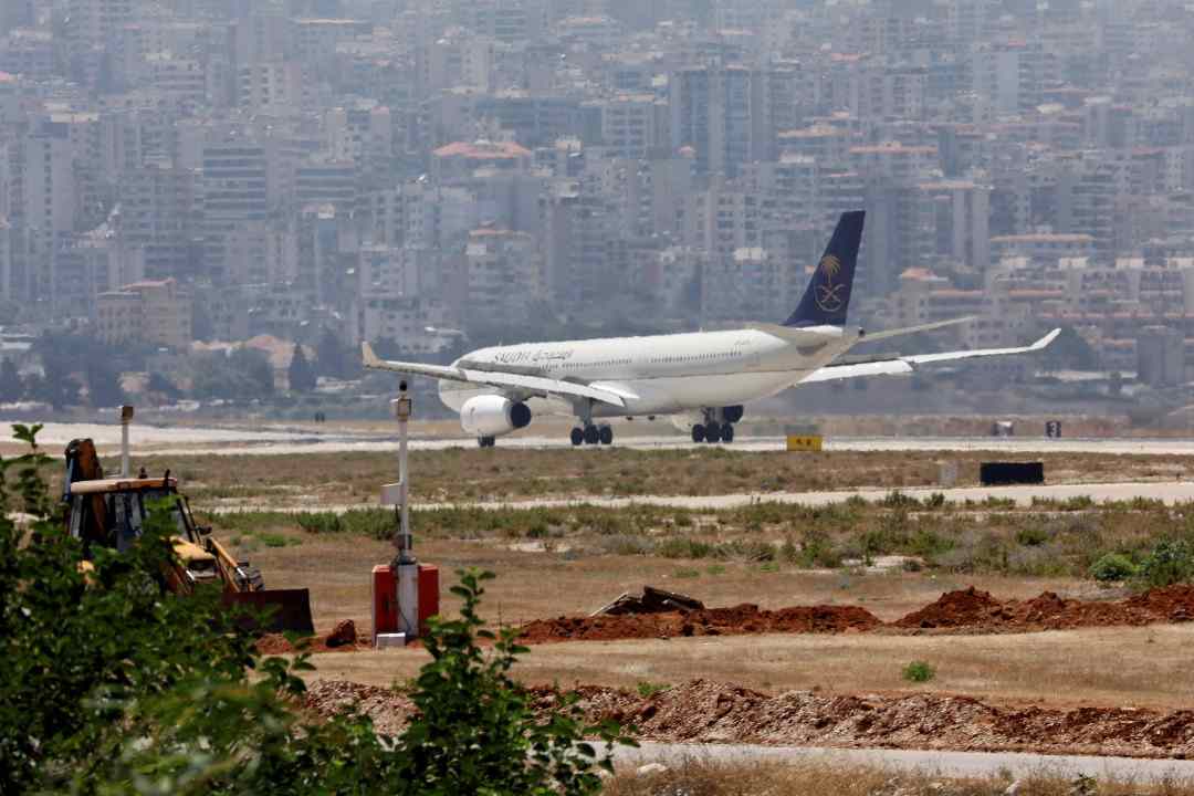 Flight SV832 made an emergency U-turn back to the King Abdul Aziz International Airport to retrieve the baby. u00e2u20acu201d Reuters pic