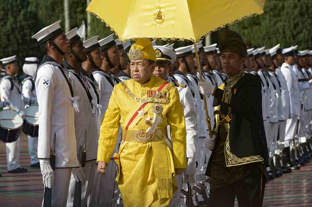 Sultan of Selangor Sultan Sharafuddin Idris Shah attends the 14th opening ceremony for the second term of Selangor State Assembly in Shah Alam March 18, 2019. u00e2u20acu2022 Picture by Mukhriz Hazim