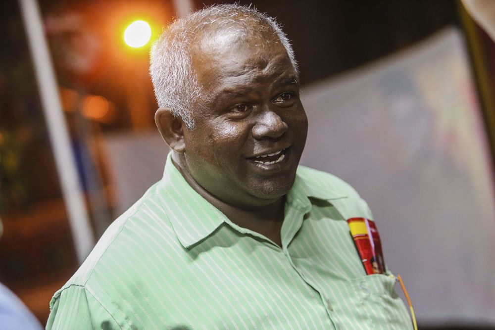 M. Parthiban, 48, speaks to Malay Mail during an interview on traffic congestion in Semenyih, February 26, 2019. ― Picture by Hari Anggara