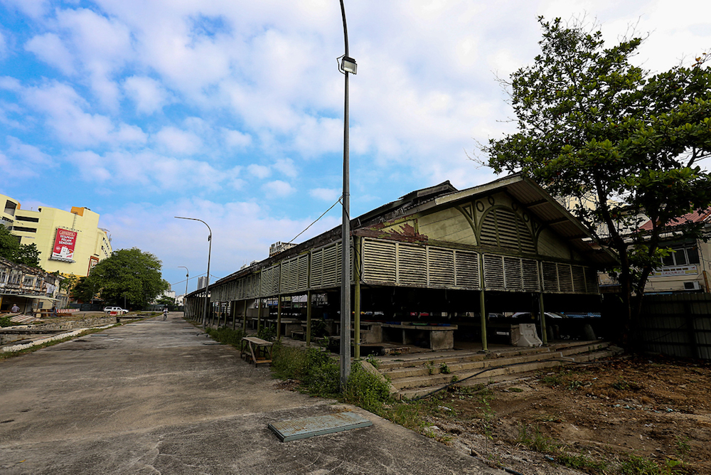 This former market hall will be turned into an event space. — Picture by Sayuti Zainudin