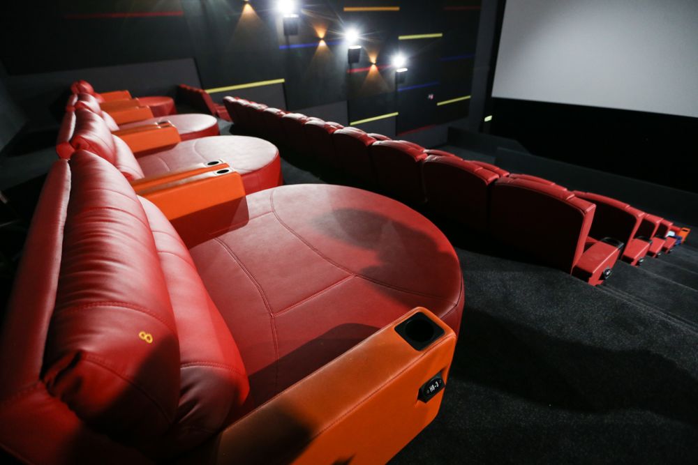 The Family-Friendly Hall features several family loungers that comfortably fits a couple and two children. u00e2u20acu201d Picture by Ahmad Zamzahuri