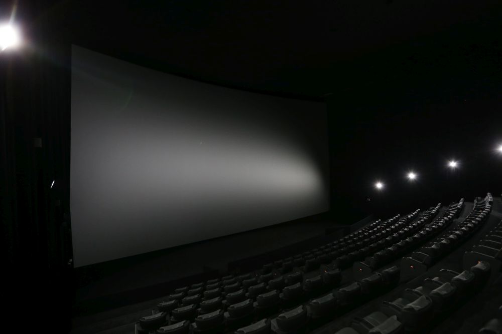 The IMAX hall features a gigantic 22m screen.