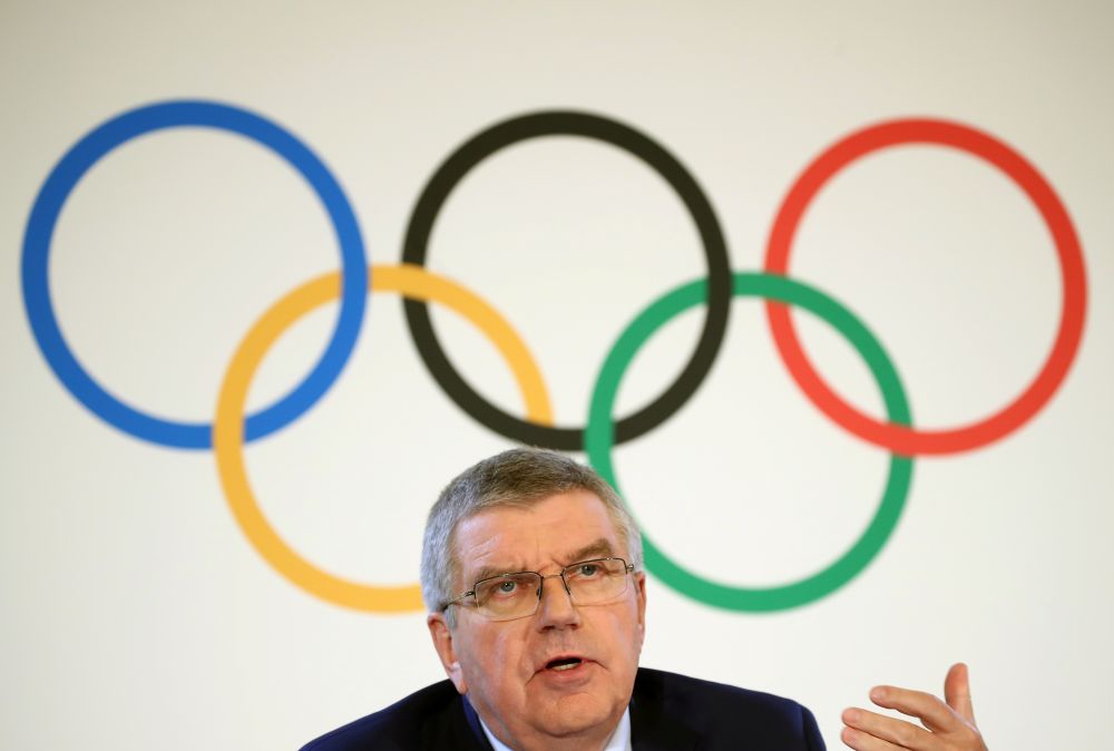 Thomas Bach, President of the International Olympic Committee (IOC) attends a news conference after an Executive Board meeting in Lausanne March 27, 2019. u00e2u20acu201d Reuters pic