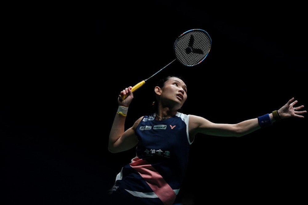 Taiwanu00e2u20acu2122s Tai Tzu Ying hits a return against Thailandu00e2u20acu2122s Ratchanok Intanon during their womenu00e2u20acu2122s singles quarter-final match at the Malaysia Open in Kuala Lumpur April 5, 2019. u00e2u20acu201d AFP pic