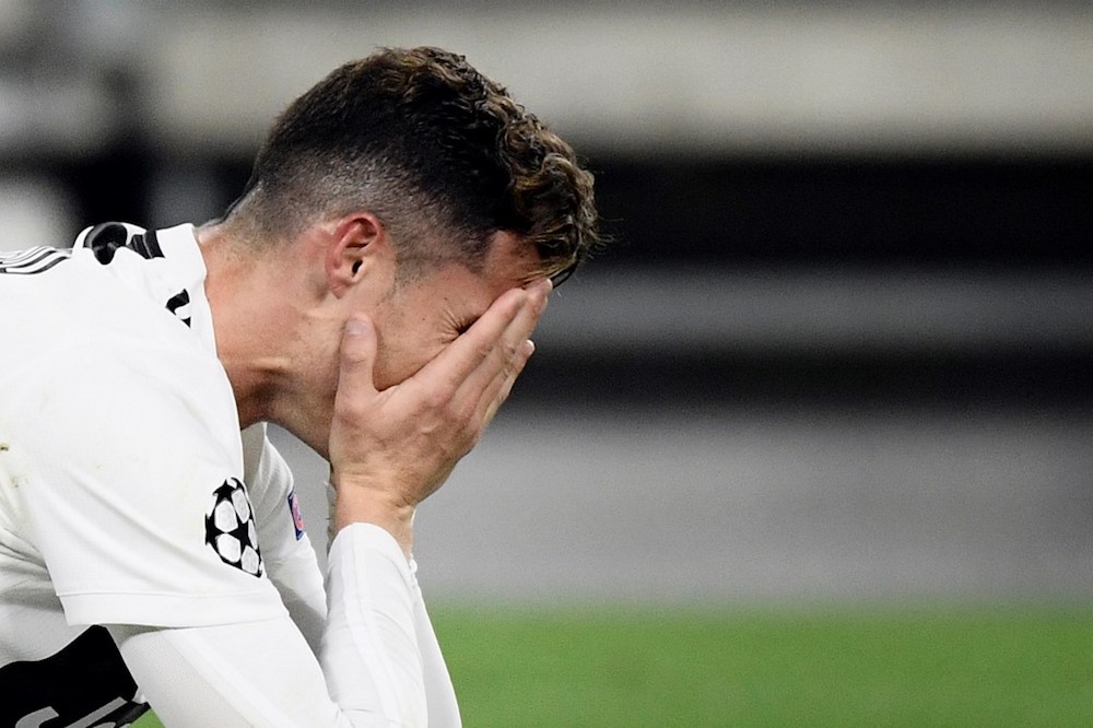 Juventus forward Cristiano Ronaldo reacts after missing a goal opportunity during the Uefa Champions League quarter-final second leg football match with Ajax in Turin April 16, 2019. u00e2u20acu201d AFP pic