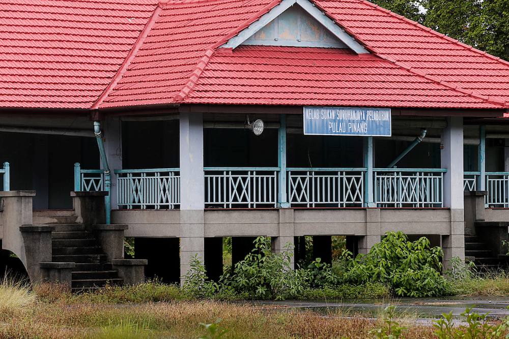 The area around the Penang Port Commission Sports Club owned by PPC is to be leased after the announcement today by the PPC chairman, April 1, 2019. — Picture by Sayuti Zainudin