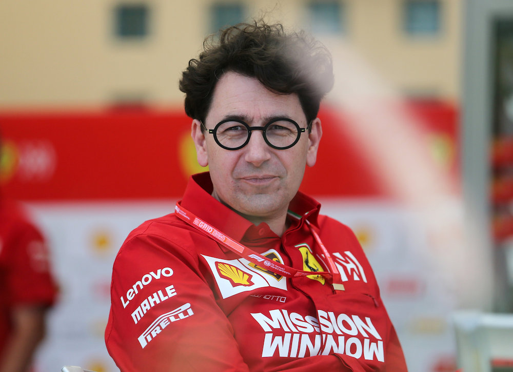Formula One F1 - Bahrain Grand Prix - Ferrari team principal Mattia Binotto is seen at the Bahrain International Circuit, Sakhir March 29, 2019. u00e2u20acu201d Reuters pic