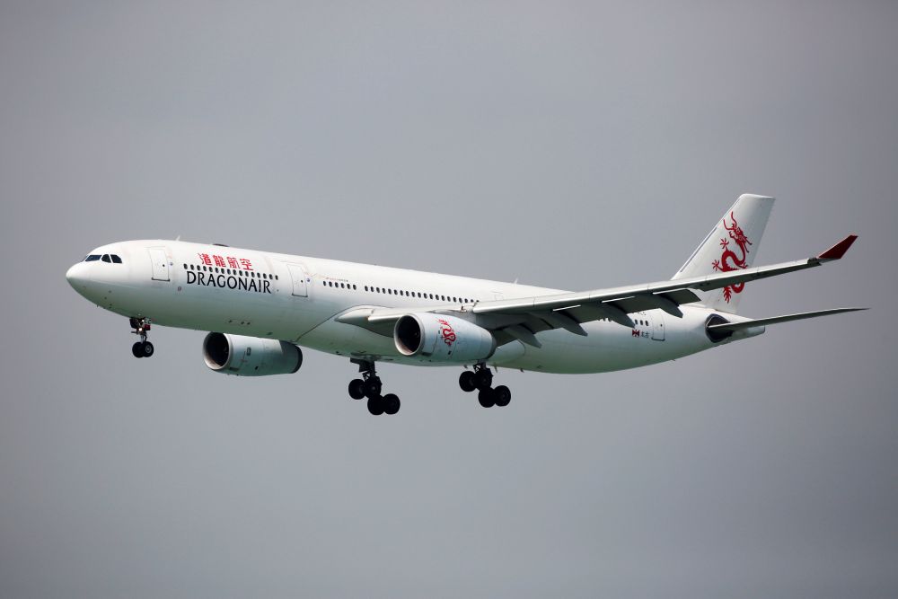 A Cathay Dragon Airbus A330-342 descends before landing at Hong Kong Airport in Hong Kong, China April 4, 2018. u00e2u20acu201d Reuters pic