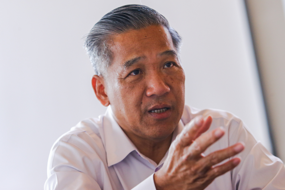 Malaysian SME Association president, Datuk Michael Kang, speaks to Malay Mail In an interview April 8, 2019. u00e2u20acu201d Picture by Hari Anggara