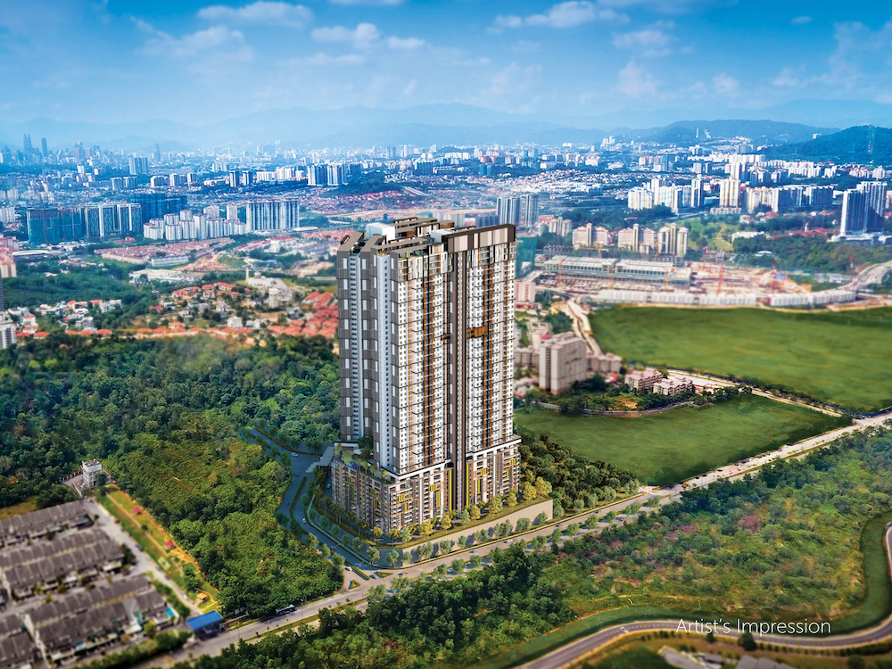 An illustrated impression of Residensi Bintang Bukit Jalil. — Picture courtesy of LBS Bina Group Berhad