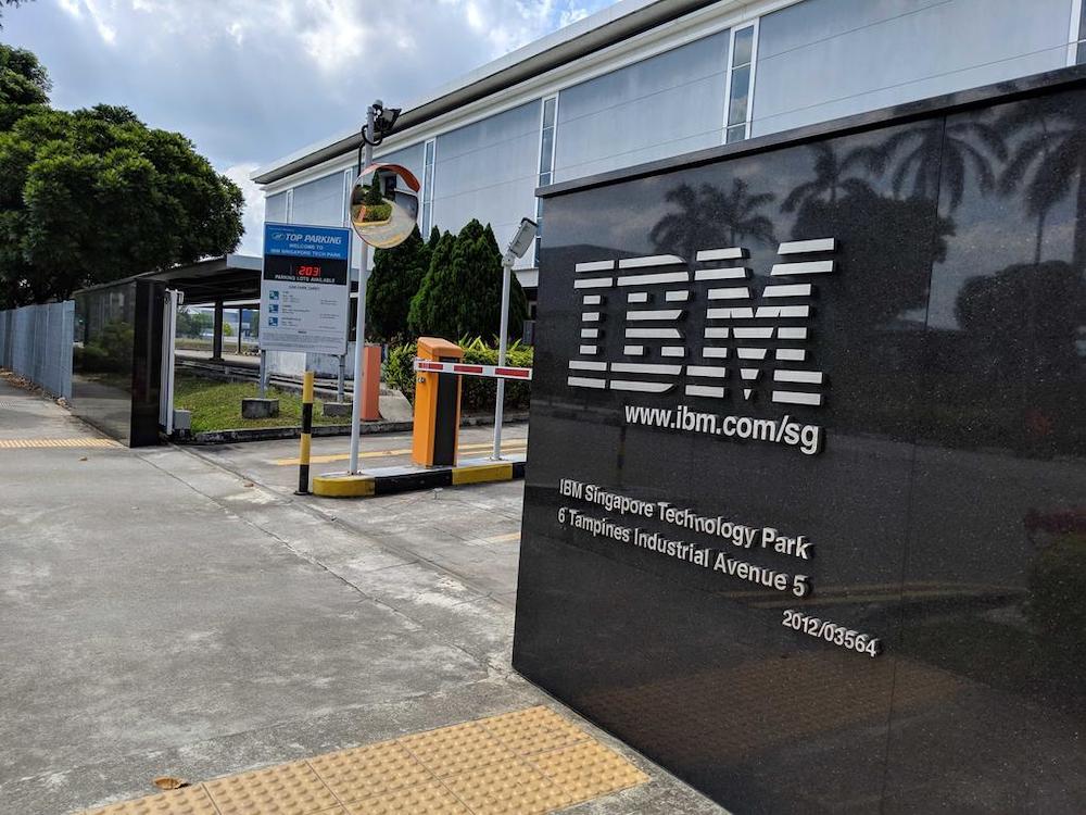 The closure of IBM's Tampines plant comes after several rounds of retrenchments were carried out between May and July 2018. u00e2u20acu201d TODAY pic