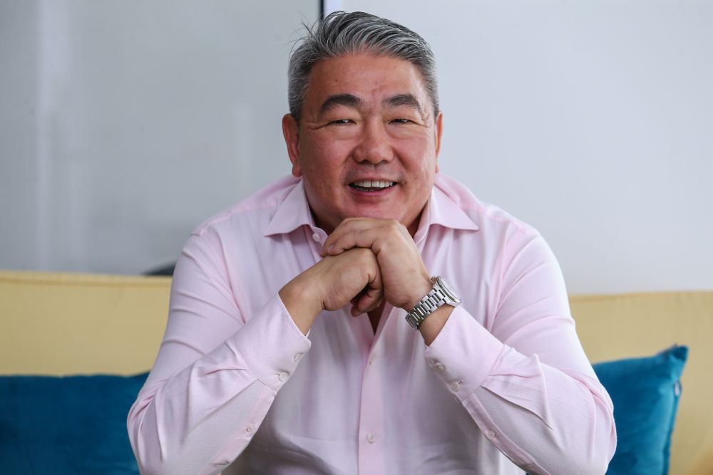 DiineOut co-founder and managing director Lionel Lau created the platform to align the F&B industry with the current digitalisation trend. — Picture by Hari Anggara