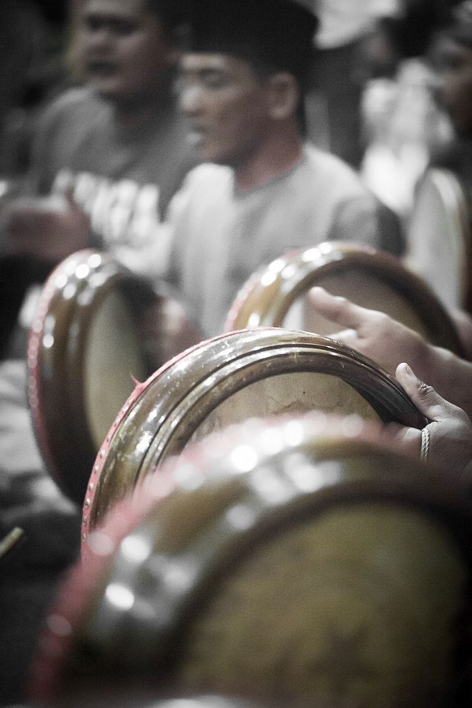 The jidor is a traditional Javanese drum used by kompang troupes in Batu Pahat, Muar and Johor Baru. — Picture courtesy of Pusaka