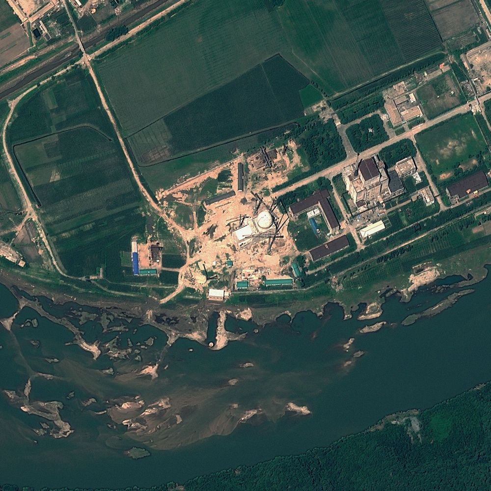 This satellite file image provided by GeoEye August 22, 2012 and taken August 6, 2012 shows the Yongbyon Nuclear Scientific Research Centre in North Korea. u00e2u20acu201d AFP Photo/GeoEye Satellite Image pic