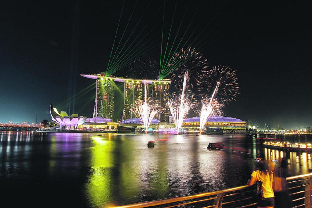 marina bay sands -- TODAY pic