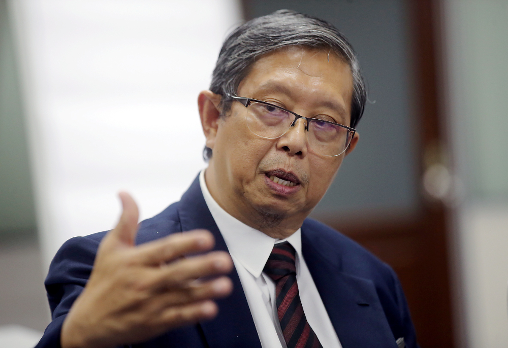 Perak state executive councillor Datuk Seri Mohammad Nizar Jamaluddin said a steering committee has been set up by the Perak state government to look into the expansion of the Sultan Azlan Shah Airport (SAS) April 8, 2019. u00e2u20acu201d Picture by Farhan Najib