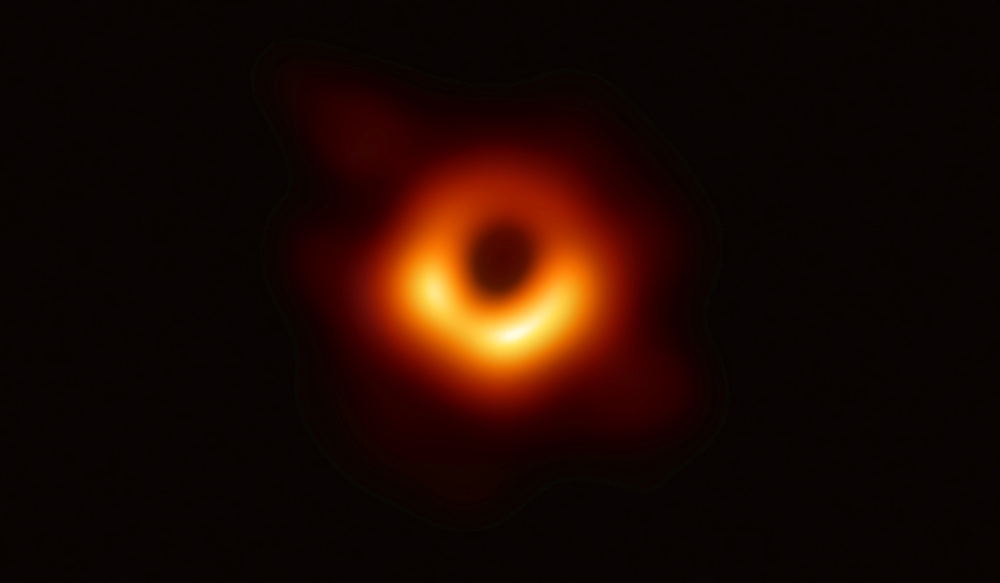 The first ever photo a black hole, taken using a global network of telescopes is shown in this handout photo released April 10, 2019. u00e2u20acu201d Event Horizon Telescope (EHT)/National Science Foundation/Handout via Reutersnn