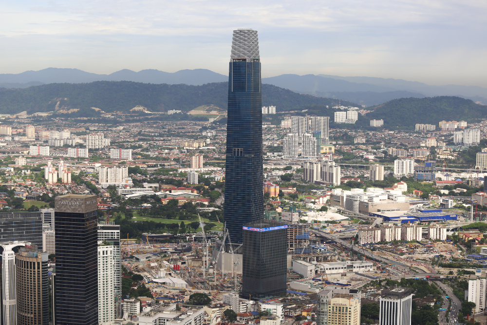 A view of the Tun Razak Exchange (TRX) in Kuala Lumpur April 30, 2019. u00e2u20acu201d Picture by Choo Choy May