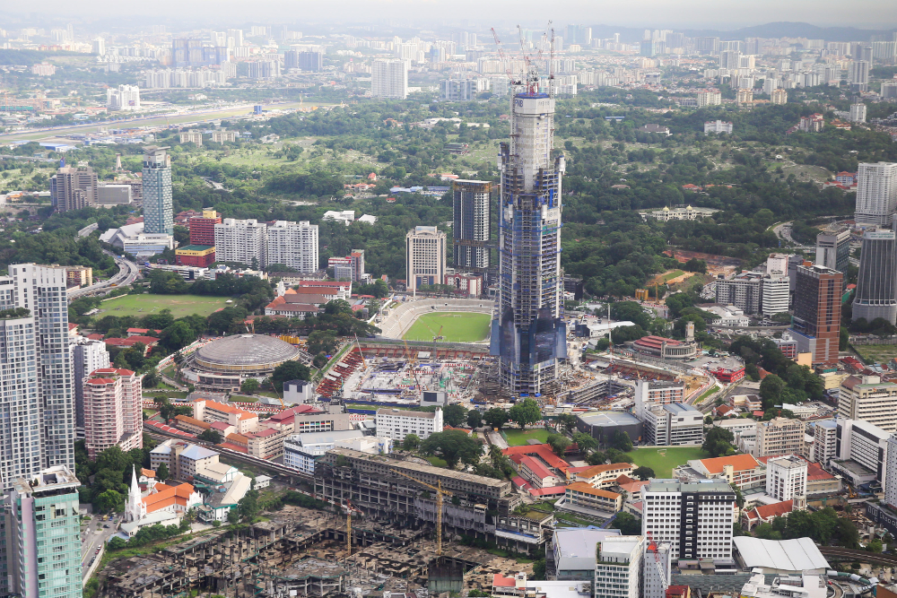 A view of the Merdeka PNB118 building in Kuala Lumpur April 30, 2019. u00e2u20acu201d Picture by Choo Choy May
