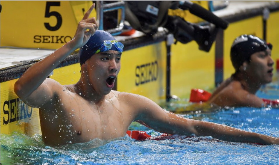 Welson Sim was crowned male Olympian of the Year for 2017. — Bernama Pic