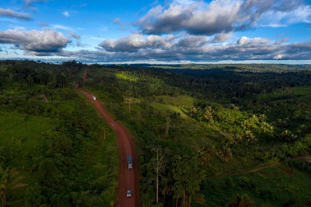 Aerial view of the Transamazonica Road (BR-230) near Medicilandia, Para State, Brazil March 13, 2019. u00e2u20acu201d AFP pic  