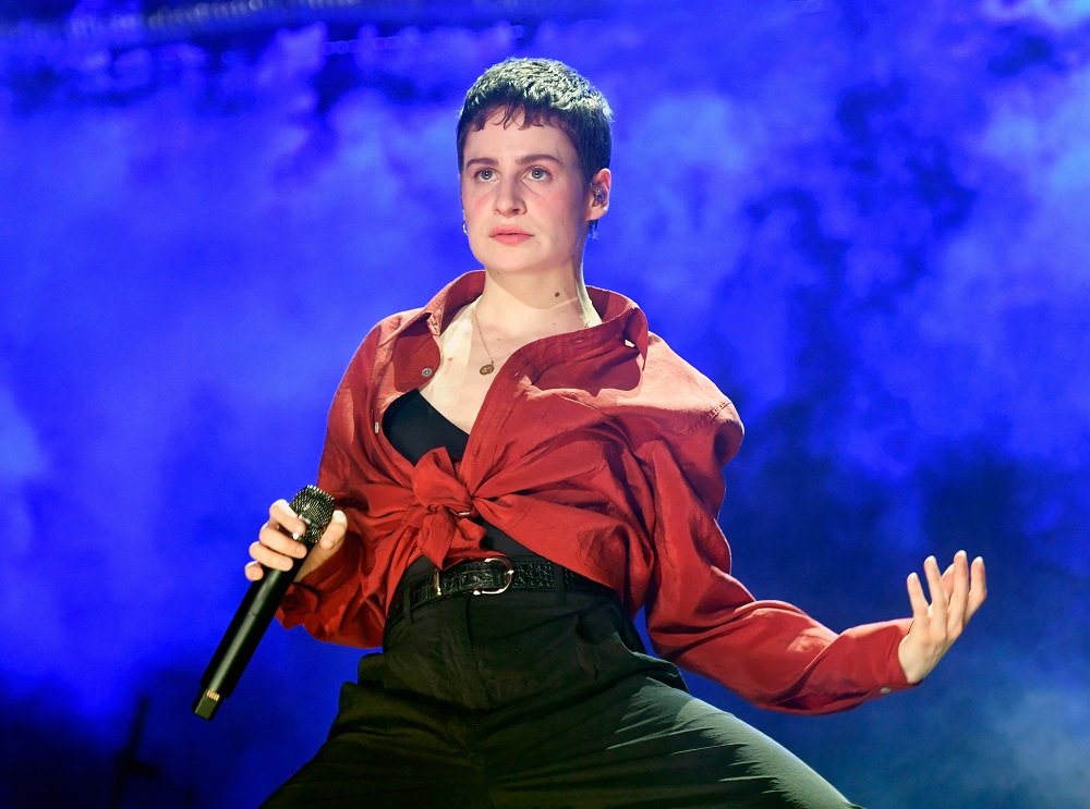 Christine and the Queens performs at the Outdoor Theatre during the 2019 Coachella Valley Music And Arts Festival in Indio, California April 13, 2019. u00e2u20acu201d AFP pic