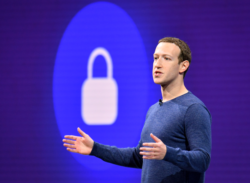 In this file photo taken May 1, 2018 Facebook CEO Mark Zuckerberg speaks during the annual F8 summit at the San Jose McEnery Convention Centre in San Jose, California. u00e2u20acu201d AFP pic 