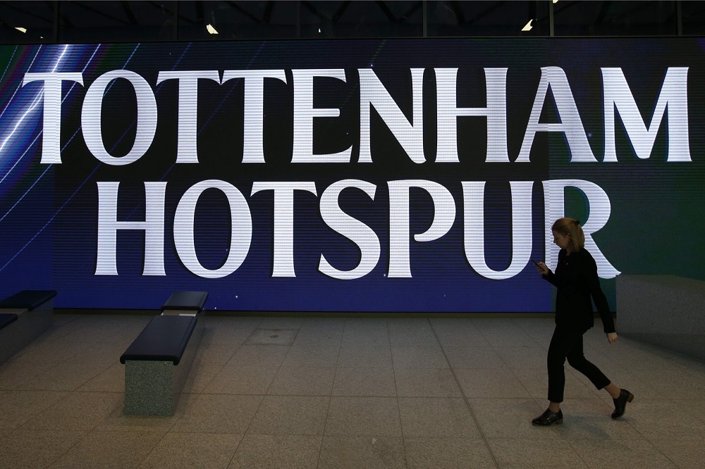 A picture shows a general view of the exterior of the new Tottenham Hotspur Stadium ahead of the Legends football match between Spurs Legends and Inter Forever the second and final test event for the new stadium in London March 30, 2019. u00e2u20acu201d  AFP pic