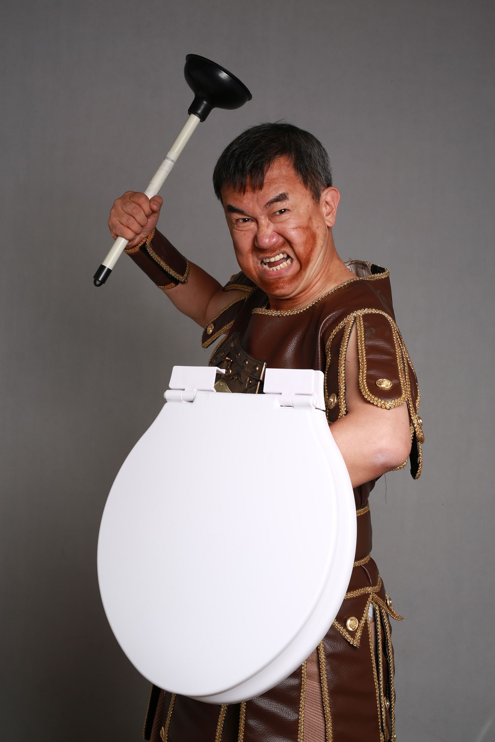 A poster from ‘Mr Toilet: The World's #2 Man’, a film about the founder of the World Toilet Organisation Jack Sim. —Jim Orca/Latrine Dreams Productions/Thomson Reuters Foundation pic