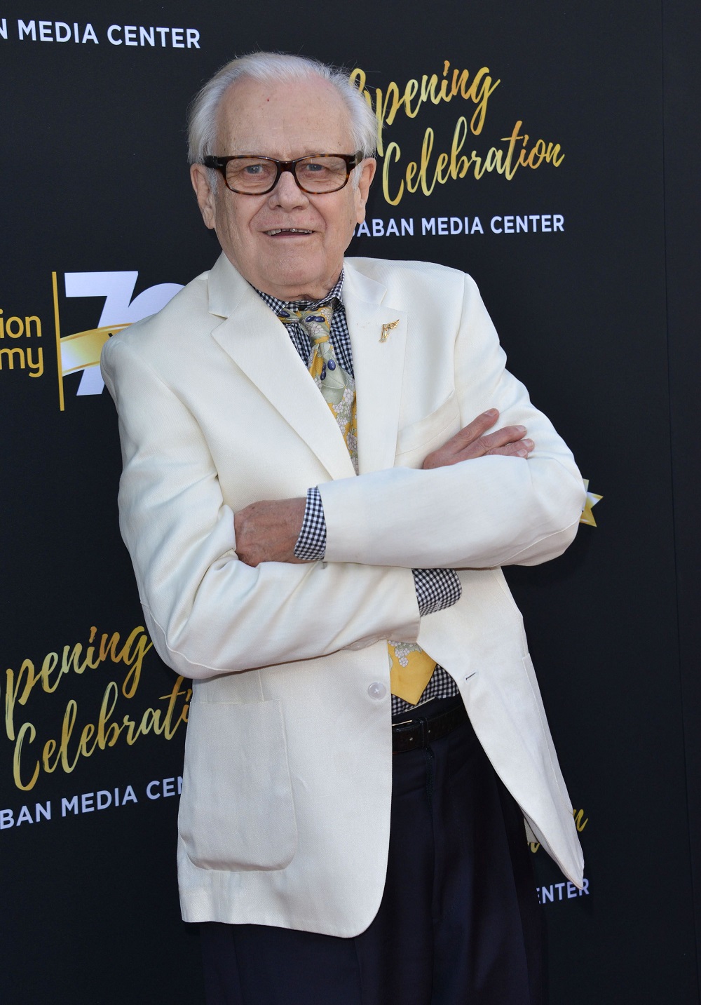 In this file photo Ken Kercheval attends the Television Academy 70th Anniversary Celebration, in Los Angeles, California June 2, 2016. u00e2u20acu201d AFP pic        