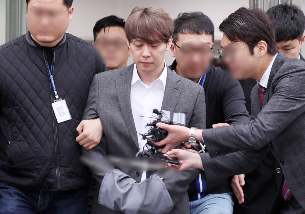 K-pop singer and actor Park Yu-chun appeared before Suwon District court for a hearing on his arrest April, 26, 2019. Park is suspected of using an illegal drug with his ex-fiance after he tested positive for methamphetamine. u00e2u20acu201d Reuters pic 