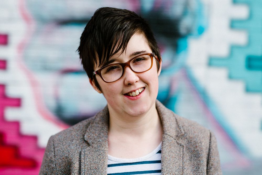 Journalist Lyra McKee poses for a portrait outside the Sunflower Pub on Union Street in Belfast, Northern Ireland May 19, 2017. u00e2u20acu201d Jess Lowe Photography/Handout picture via Reuters