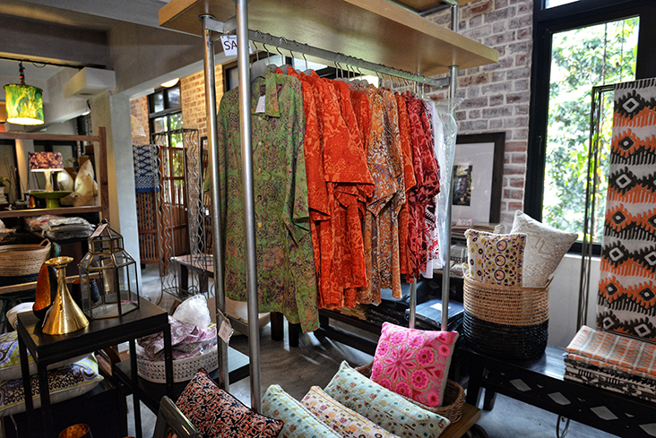 You can also pick up lovely print shirts for any occasion.