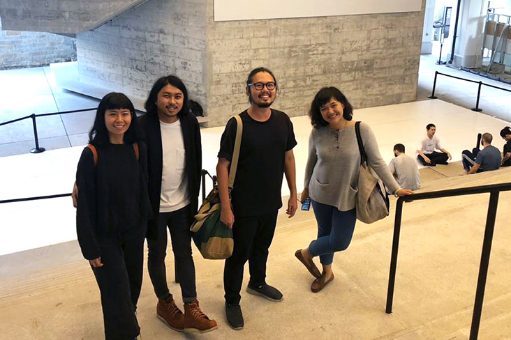 Left to right: Penny Ng, Shin Chang, Shin Tseng and Beatrice Leong.