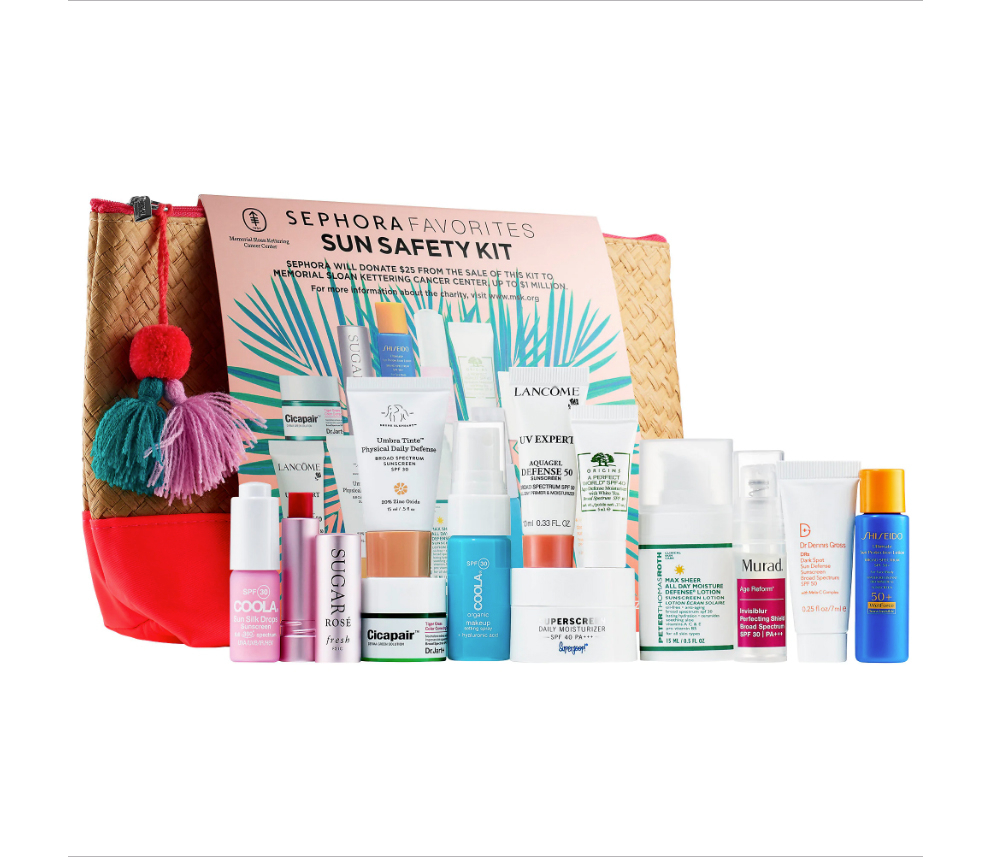 Sephorau00e2u20acu2122s Sun Safety Kit. u00e2u20acu201d Sephora handout pic via AFP-Relaxnews 