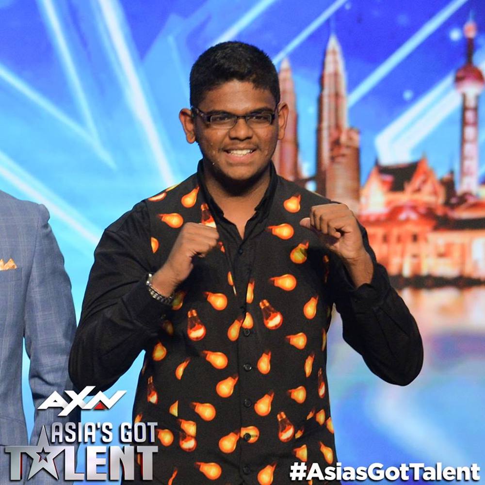 Malaysian u00e2u20acu02dchuman calculatoru00e2u20acu2122 Yaashwin Sarawanan finished second in the finals of u00e2u20acu02dcAsiau00e2u20acu2122s Got Talent 2019u00e2u20acu2122. u00e2u20acu201d Picture via Facebook/Asiasgottalent