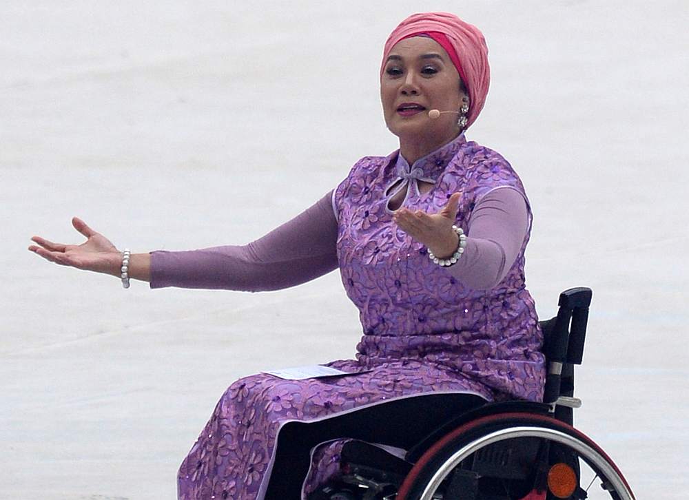 Ras Adiba detailed her sorrow and pain in an Instagram post uploaded April 10, 2019. u00e2u20acu201d Picture by Mukhriz Hazimn