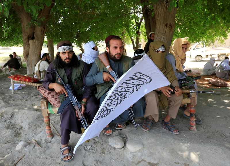 Taliban gather to celebrate ceasefire in Ghanikhel district of Nangarhar province, Afghanistan June 16, 2018. Hundreds of Taliban storm a western district and killed 36 government troops April 3, 2019. u00e2u20acu201d Reuters picn