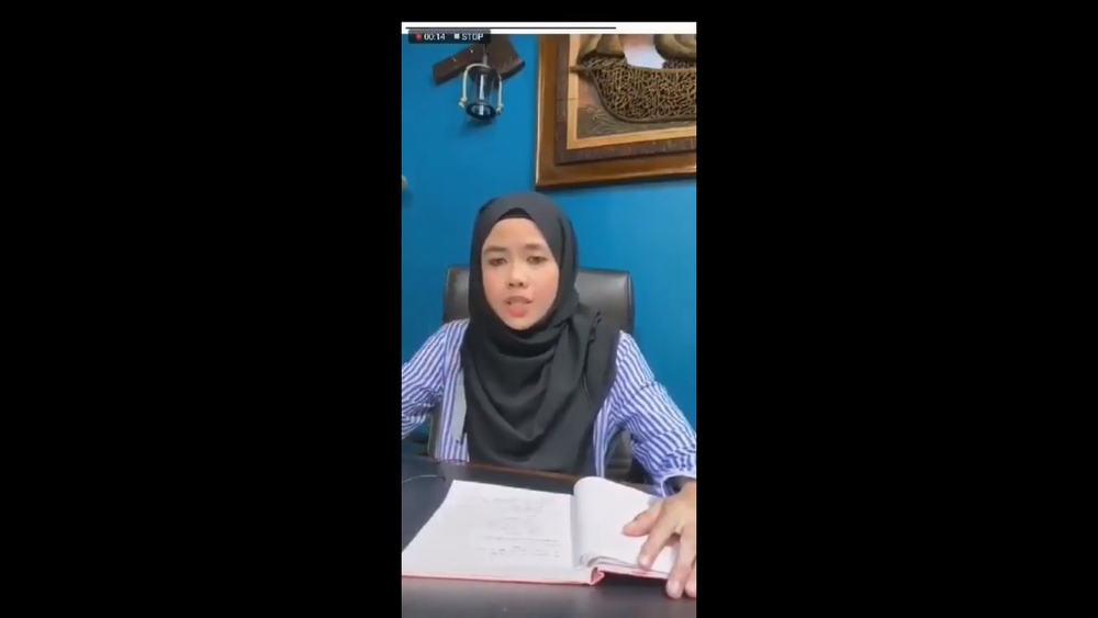 Bonda Umirah Taib says it is womenu00e2u20acu2122s responsibility to satisfy their husbands. u00e2u20acu201d Screengrab from YouTube