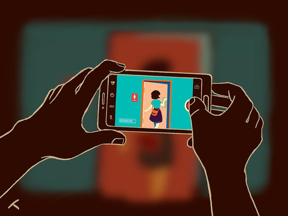 With spycams and phone cameras taking voyeurism to unsavoury new heights, women spoken to said they have taken extra precautions to protect themselves and their private spaces. u00e2u20acu201d TODAY pic