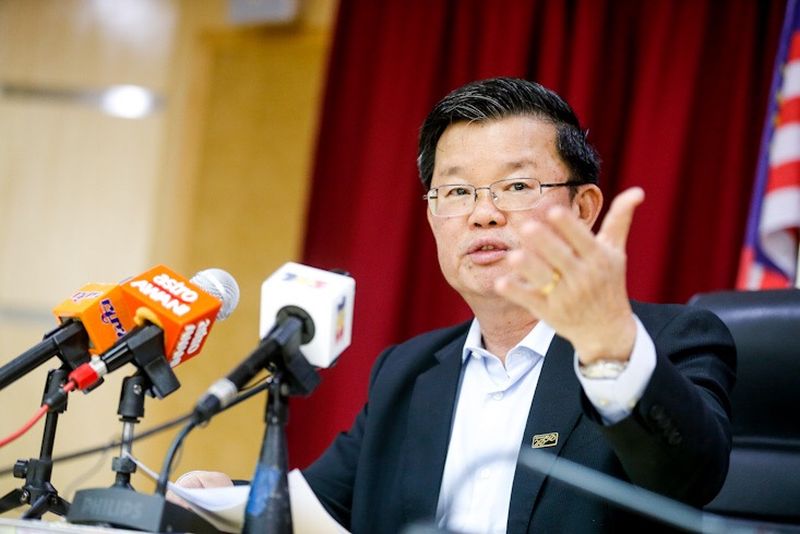 Penang Chief Minister Chow Kon Yeow speaks to the press during a press conference in Komtar on April 19, 2019. u00e2u20acu201d Picture by Sayuti Zainudin