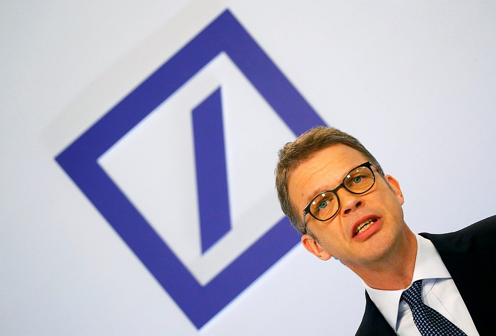 Christian Sewing, CEO of Deutsche Bank AG, addresses the media during the bank's annual news conference in Frankfurt, Germany February 1, 2019. u00e2u20acu201d Reuters pic
