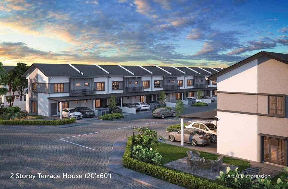 The homes offer the comfort of a family-focused residence with the convenience of modern living. u00e2u20acu201d Picture courtesy of Kita @ Cybersouth