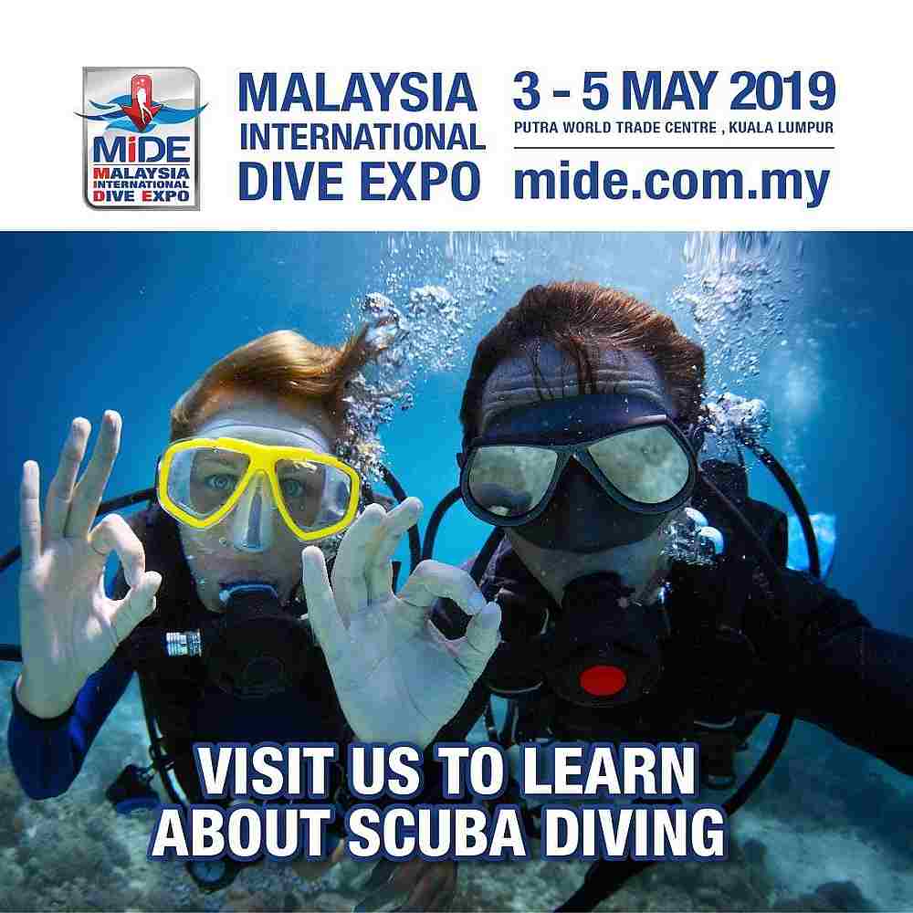 Malaysian diving enthusiasts are in for a treat at the Malaysia International Dive Expo (MIDE) this year. u00e2u20acu201d Picture courtesy of Malaysia International Dive Expo