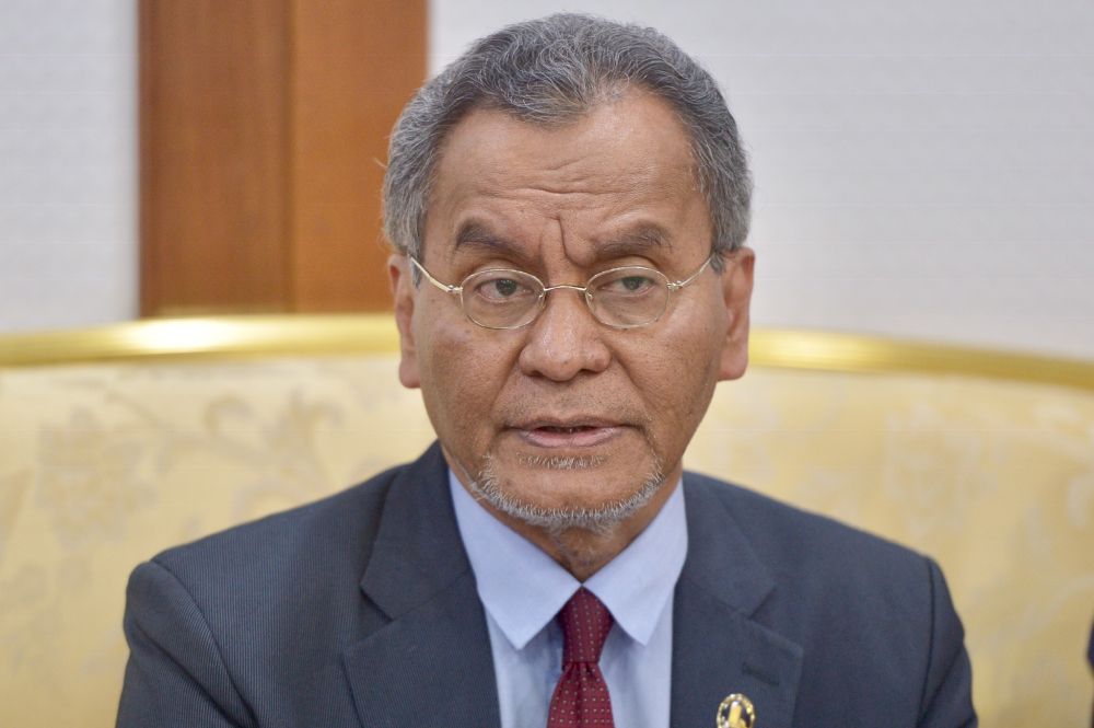 Health Minister Datuk Seri Dzulkefly Ahmad speaks during a World Health Day event in Putrajaya April 8, 2019. u00e2u20acu201d Picture by Mukhriz Hazim