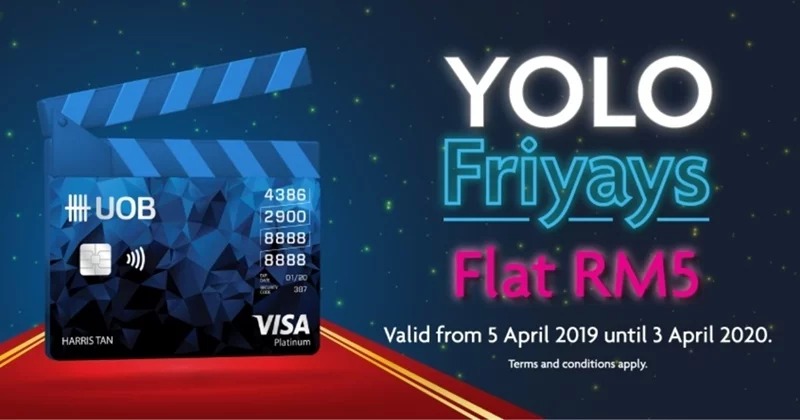 Enjoy Flat RM5 GSC movie tickets with UOB YOLO Fridays promotion u00e2u20acu201d Image courtesy of RinggitPlus